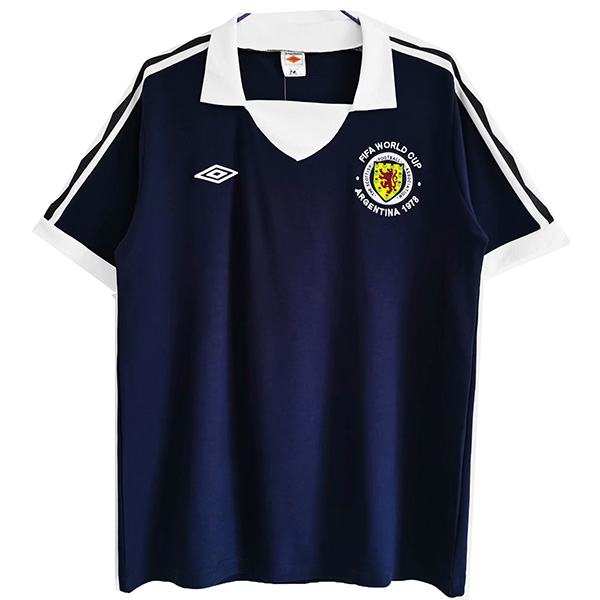 Scotland Scozia home retro soccer jersey maillot match prima maglia da calcio sportiva da uomo 1978